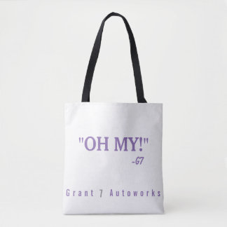 Tote Bag Le "OH pourpre MON !" 2 ton Fourre-tout