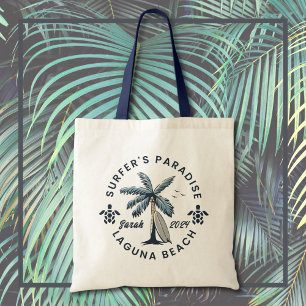 Tote Bag Le paradis des surfeurs