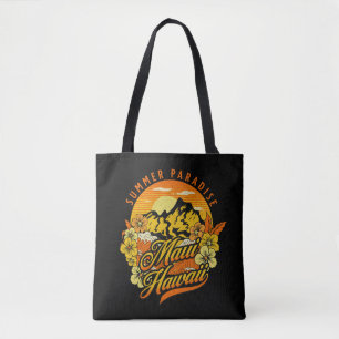 Tote Bag Le paradis d'été, Maui Hawaii