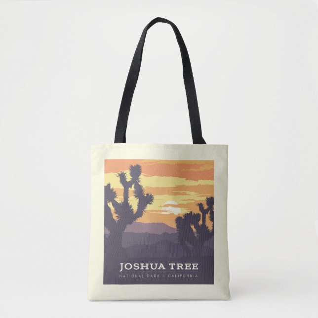 Tote Bag Le Parc national de Joshua Tree | Californie (Devant)