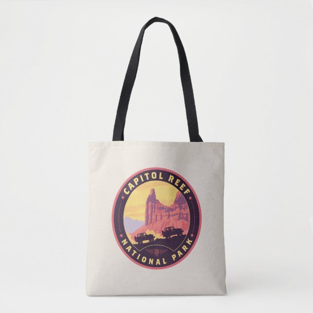 Tote Bag Le Parc national du Capitol Reef (Devant)