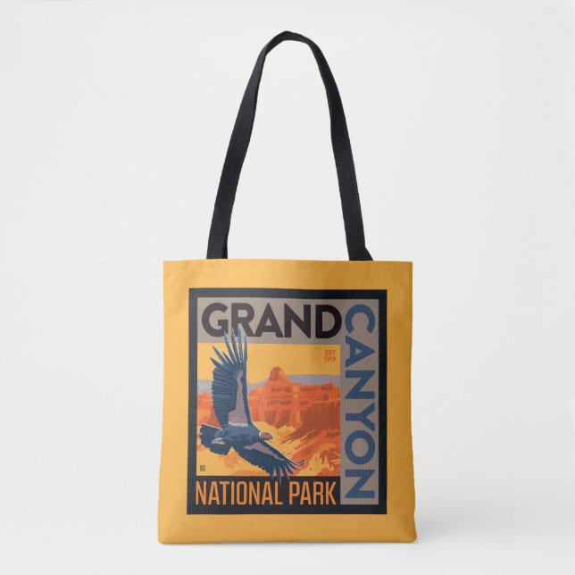 Tote Bag Le Parc national du Grand Canyon | Condor (Devant)