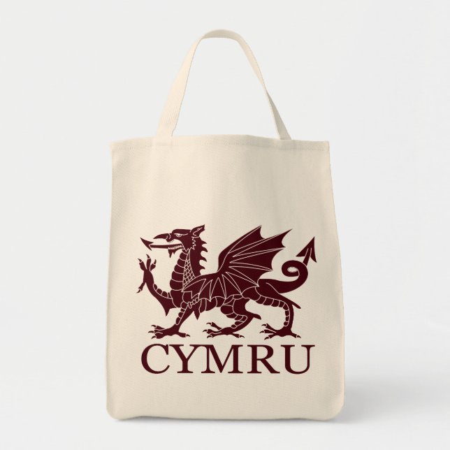 Tote Bag Le Pays de Galles CYMRU (Devant)