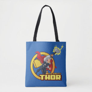Tote Bag Le personnage graphique de Thor le Puissant