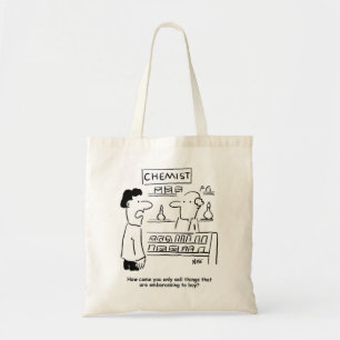 Tote Bag Le pharmacien ne vend que des produits embarrassan