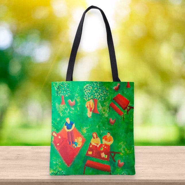 Tote Bag Le Pique-Nique Art Moderne Contemporain (Créateur téléchargé)