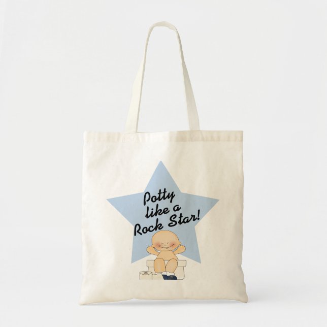 Tote Bag Le pot aiment une vedette du rock (Devant)