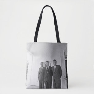 Tote Bag Le président John Kennedy et les frères American C