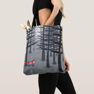 Tote Bag Le renard et la forêt