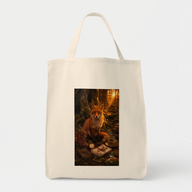 Tote Bag Le Renard et les Choses Oubliées  (Devant)