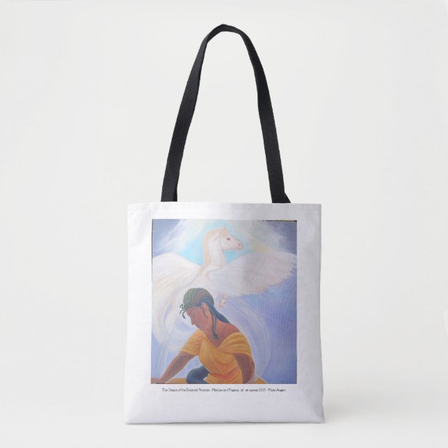 Tote Bag Le rêve de la prêtresse condamnée - méduse (Devant)