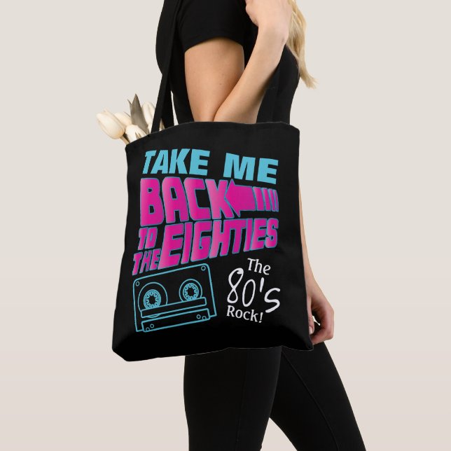 Tote Bag Le Rock des années 80 (De près)