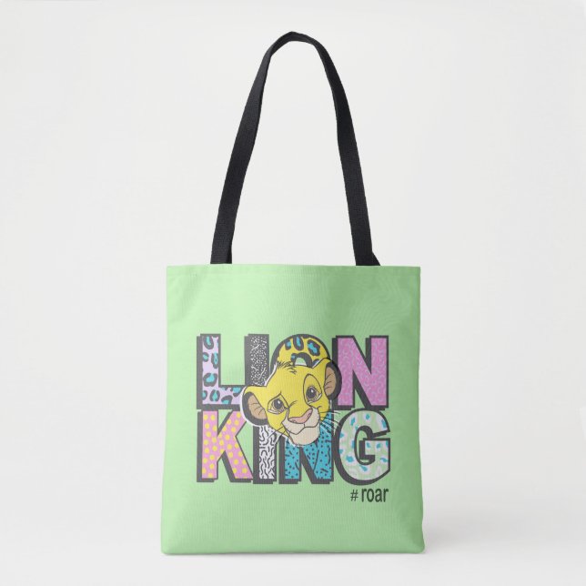 Tote Bag Le Roi Lion| Simba #Roar (Devant)