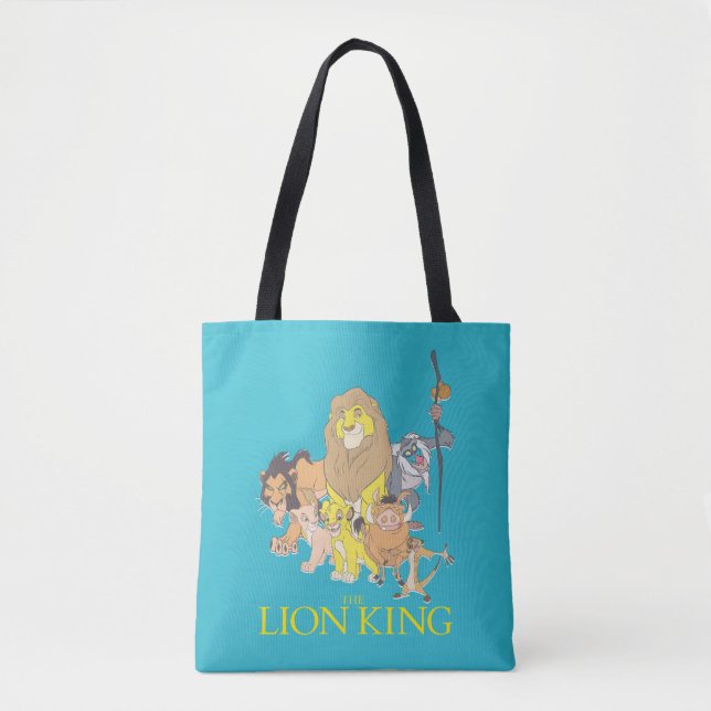 Tote Bag Le Roi Lion| Titre et caractères (Devant)