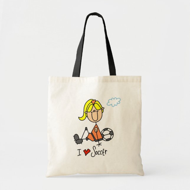 Tote Bag Le schéma blond cadeaux de bâton de fille du (Devant)