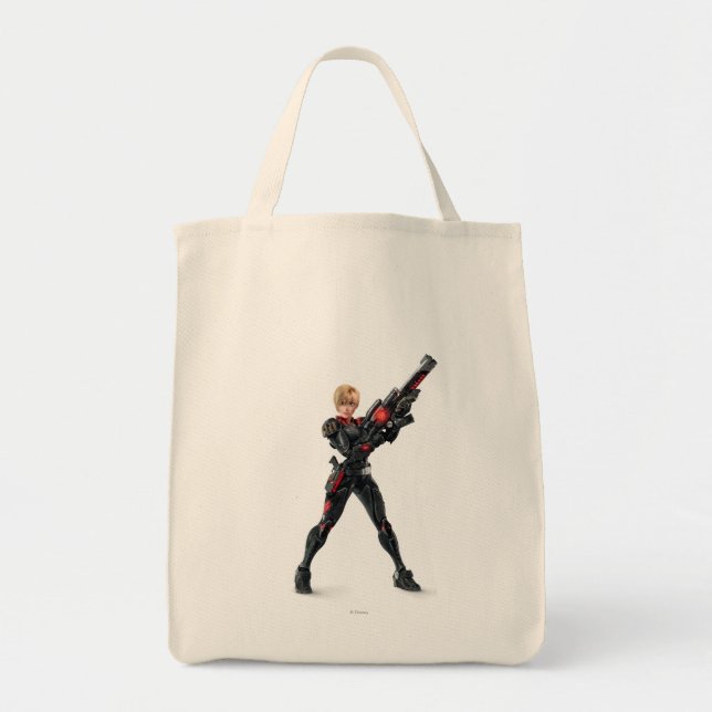 Tote Bag Le sergent Tammy Calhoun avec Guh (Devant)