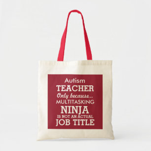Tote Bag Le Special drôle d'autisme a besoin de professeur
