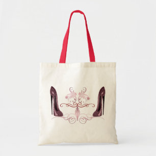 Tote Bag Le stylet rouge chausse l'art