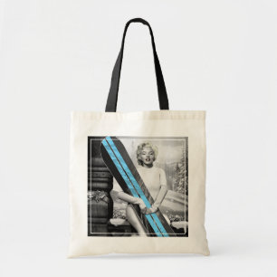 Tote Bag Le surf des neiges de Marilyn