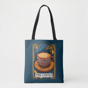 Tote Bag Le Tarot au café