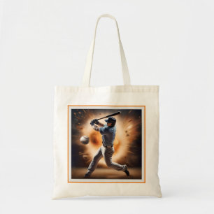 Tote Bag Le terrain de baseball Thunder,