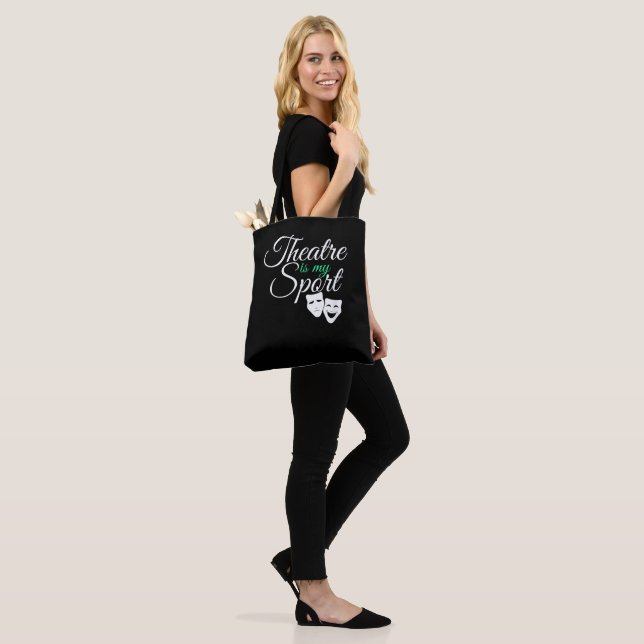 Tote Bag Le Théâtre Est Mon Sport Théâtre Musical Acteur (Sur le modèle)