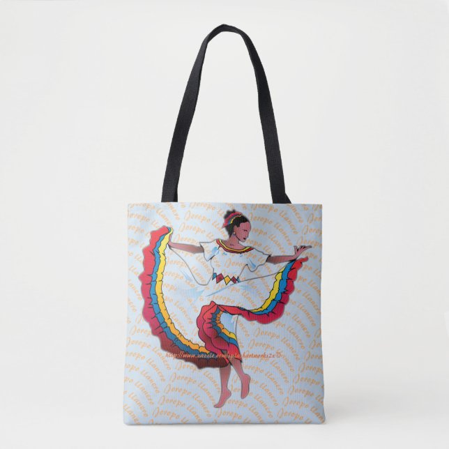 Tote Bag Le "Venezuela, le joropo " (Devant)