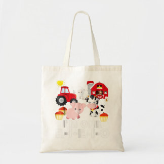 Tote Bag Le vieux MacDonald a eu une rime de pépinière agri