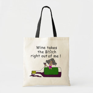 Tote Bag Le Vin M'A Mélangé