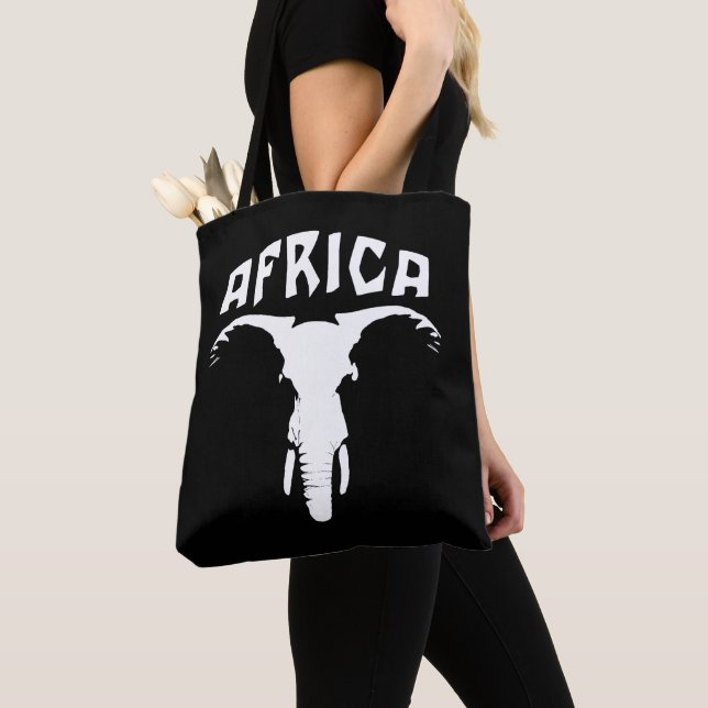 Tote Bag Le visage des éléphants africains | Afrique (De près)