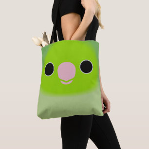 Tote Bag Le visage d'une femelle normale de perroquet du Pa