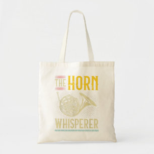 Tote Bag Le Whisperer de la Corne, Cheval Rétro Jouer