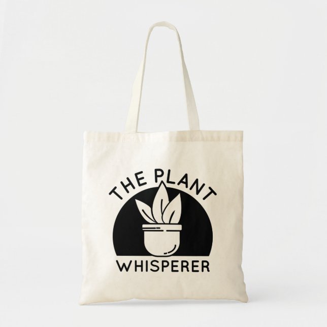 Tote Bag Le Whisperer Plante (Devant)