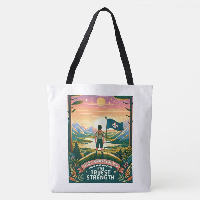 Tote Bag Leader du scoutisme Fourre-tout (Devant)