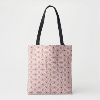Tote Bag leaf pattern (麻の葉模様)