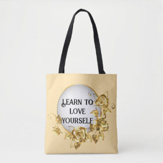 Tote Bag learn to love yourself