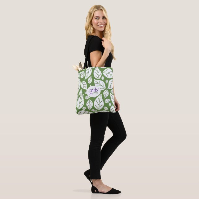 Tote Bag L'école des filles d'Austin Leaf Design Fourre-tou (Sur le modèle)