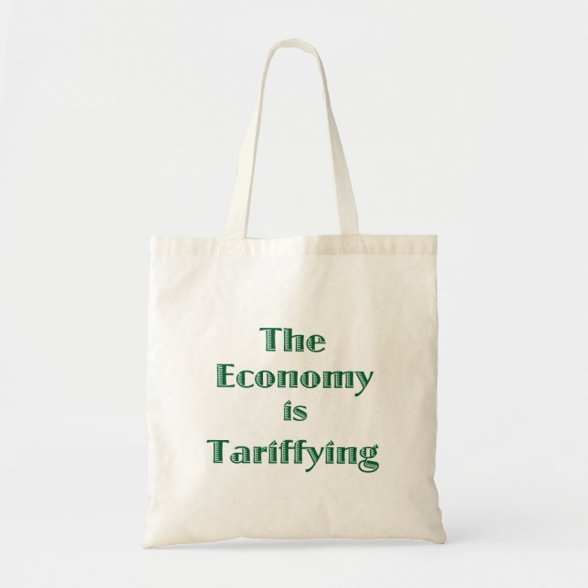Tote Bag L'économie est à la traîne (Devant)