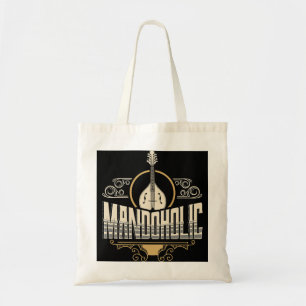 Tote Bag Lecteur Mandolin Bluegrass Musique Cadeaux