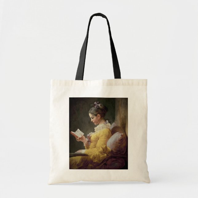 Tote Bag Lecture de jeune fille, c.1776 (Devant)