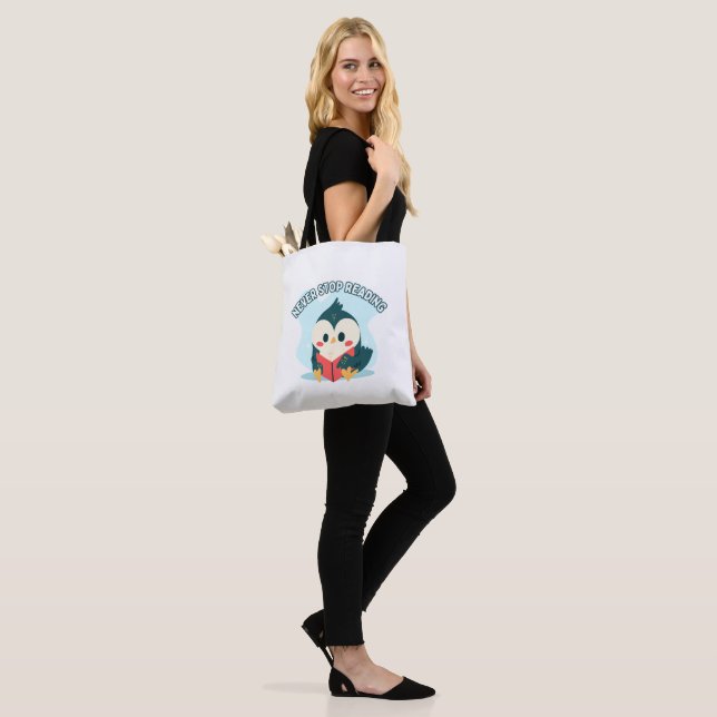 Tote Bag Lecture du livre (Sur le modèle)