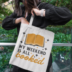 Tote Bag Lecture Livres Hobby Pun