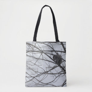 Tote Bag L'écureuil dans la neige