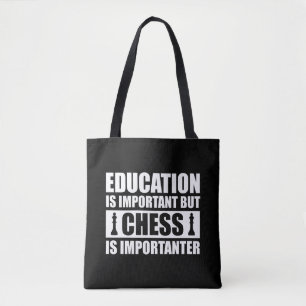 Tote Bag L'Éducation Est Importante, Mais Les Échecs Sont I