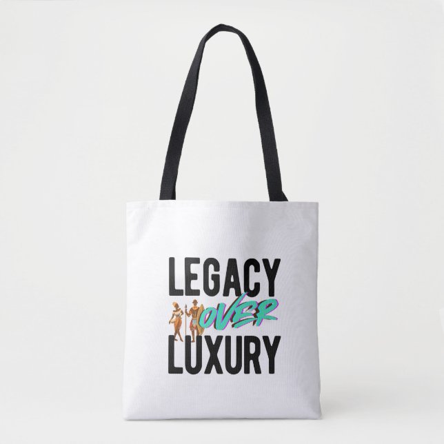 Tote Bag Legacy Over Luxury | (Devant)