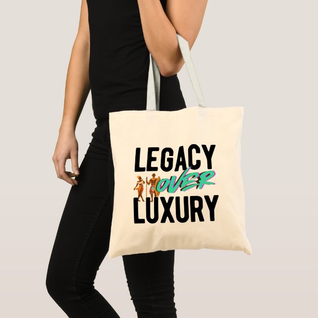 Tote Bag Legacy Over Luxury | (Devant (produit))