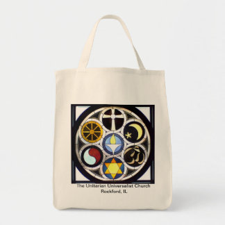 Tote Bag L'église universaliste unitarienne Rockford, IL