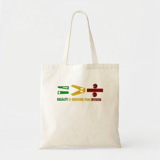 Tote Bag l'égualité est plus grande que la division