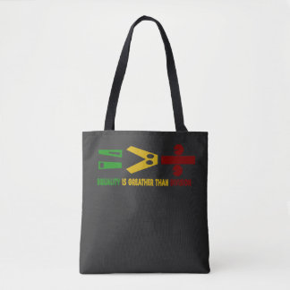 Tote Bag l'égualité est plus grande que la division