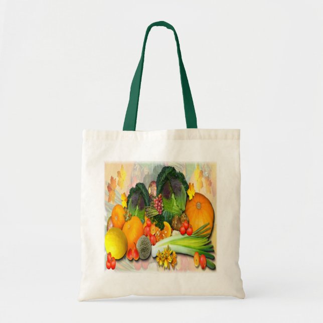 TOTE BAG LÉGUMES AUTOMNE (Devant)